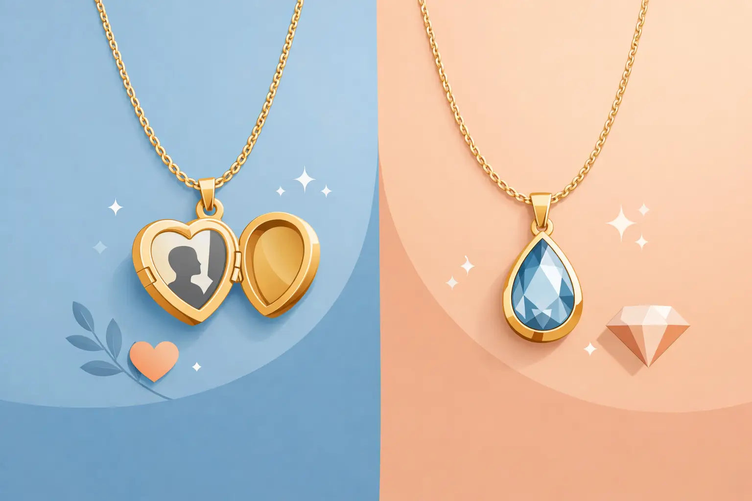 Locket vs Pendant Necklace: Which Suits You?