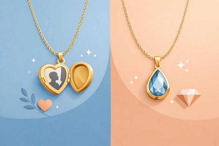 Locket vs Pendant Necklace: Which Suits You?