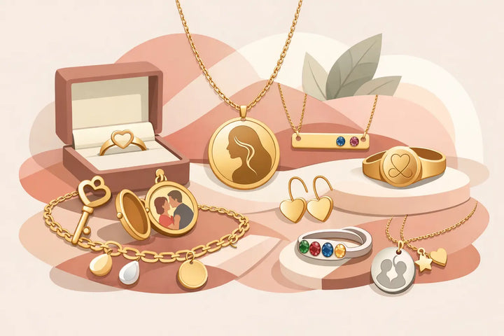 12 Best Personalised Jewellery Gift Ideas