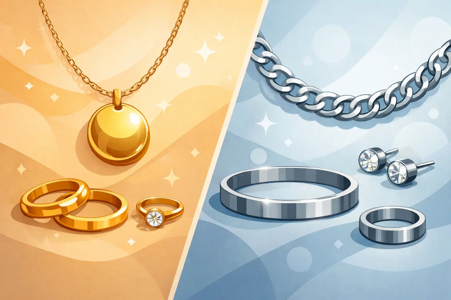 Gold Plated or Stainless Jewellery?
