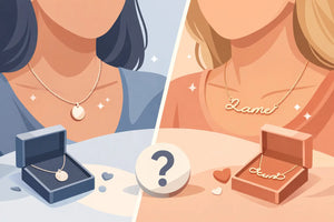 Initial Necklace Versus Name Necklace: Which Fits?