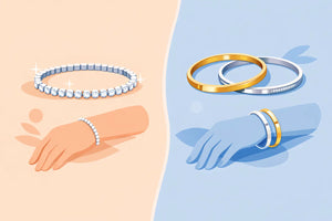 Tennis Bracelet vs Bangle Bracelet for Everyday Style