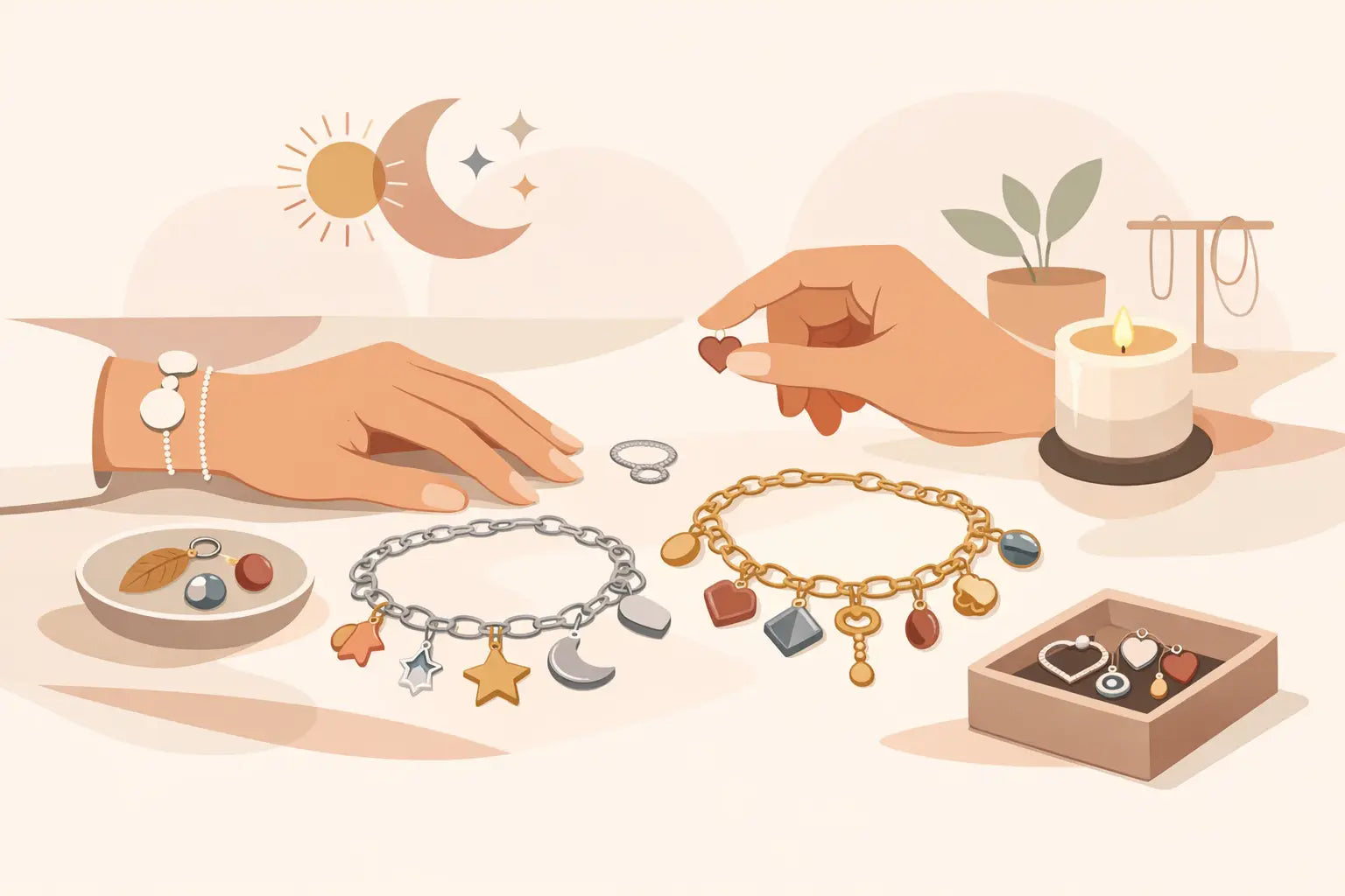 How to Style Charm Bracelets With Intention