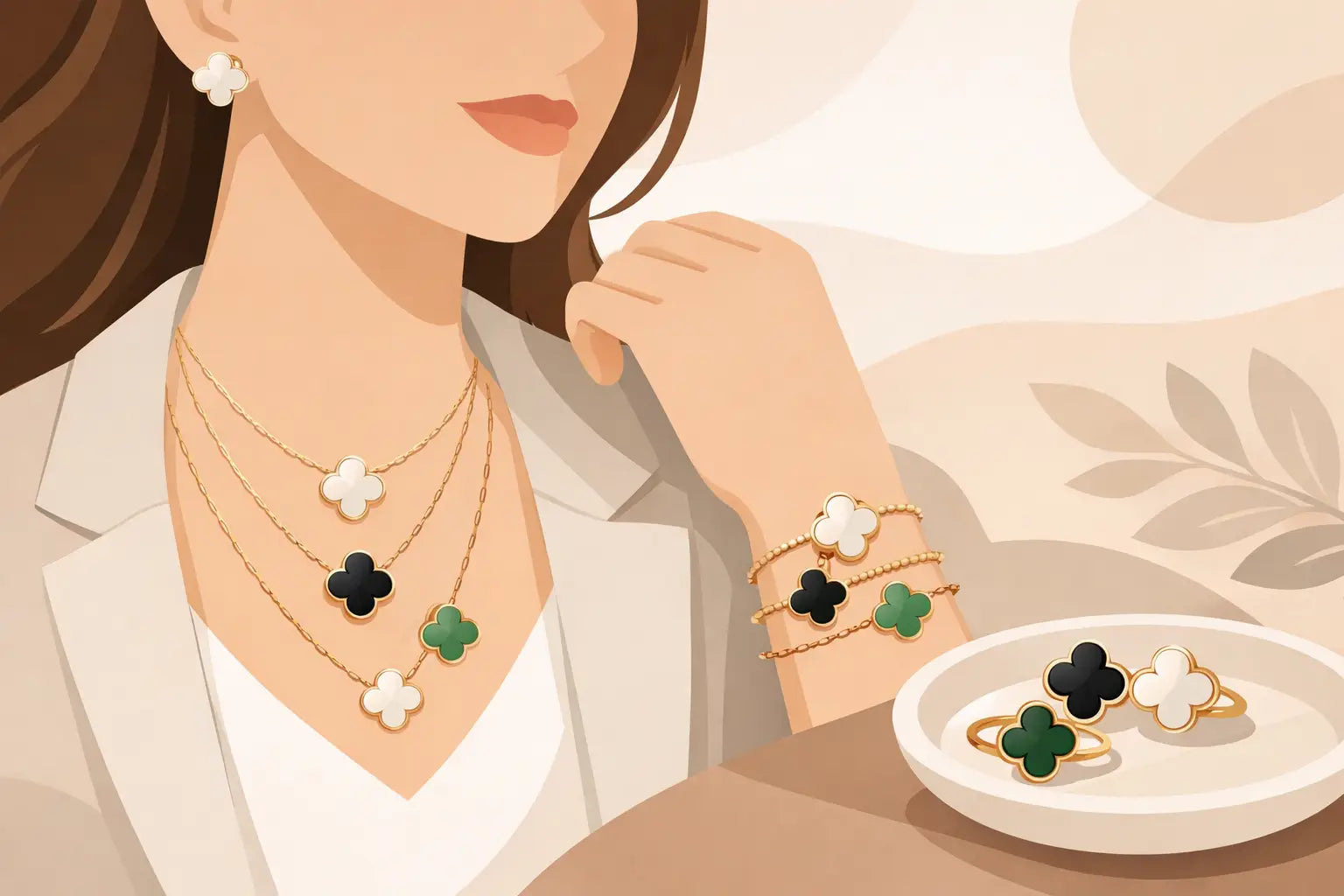 How to Layer Clover Jewellery for Every Day
