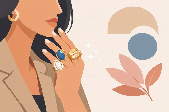 How to Wear Statement Rings for Women