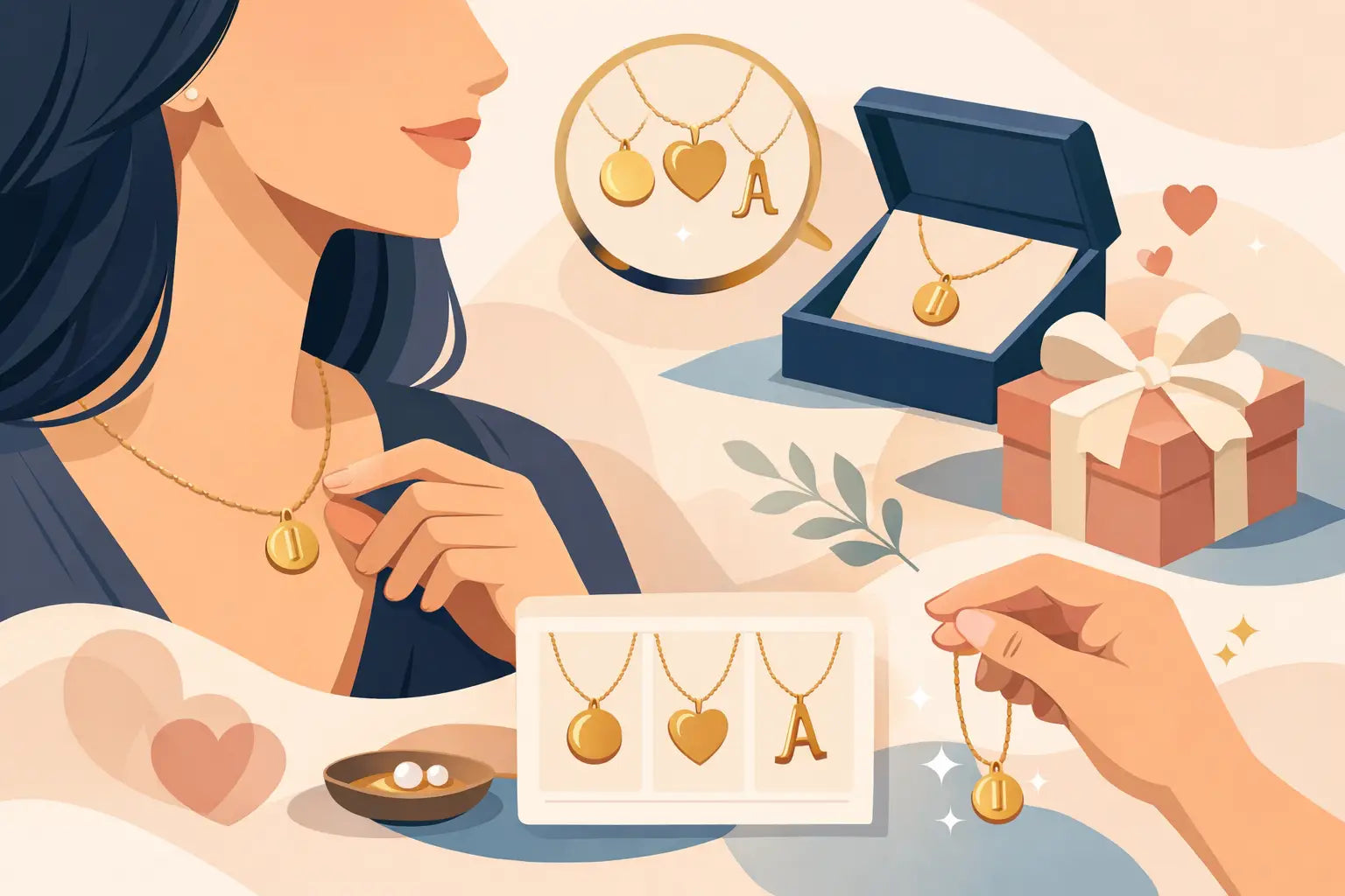 How to Choose an Initial Necklace Gift for Her