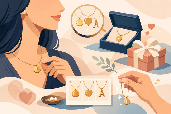 How to Choose an Initial Necklace Gift for Her