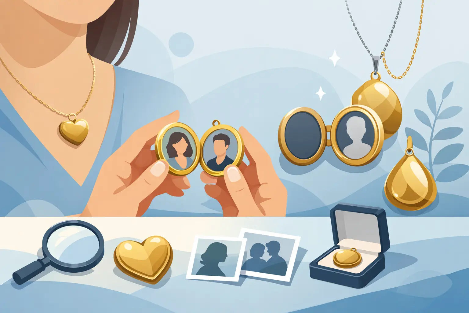 How to Choose a Locket Necklace with Photo
