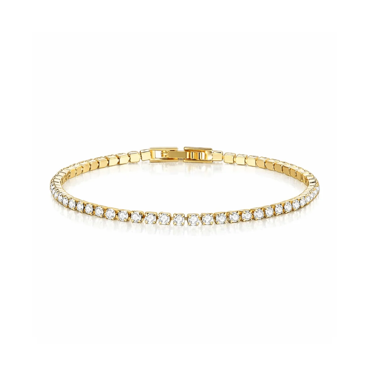 Thin Tennis Bracelet