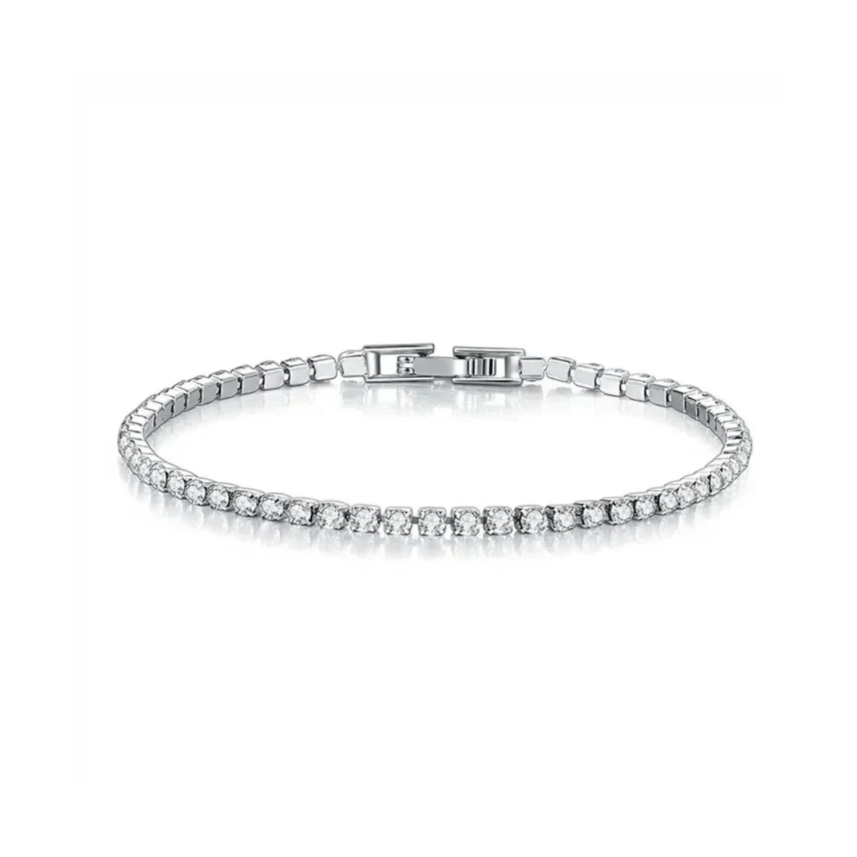 Thin Tennis Bracelet