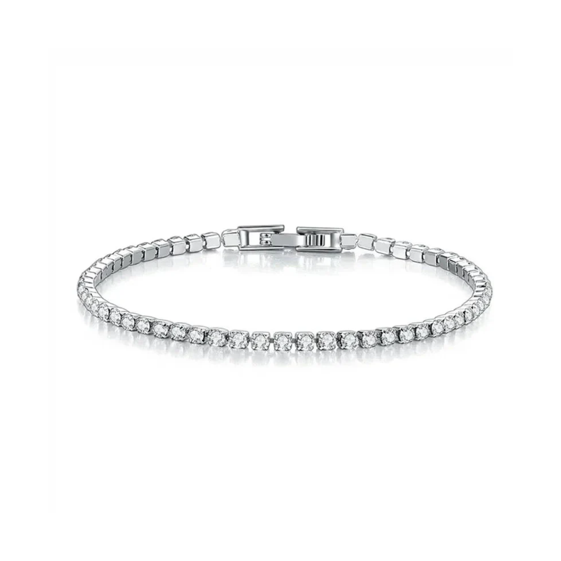 Thin Tennis Bracelet