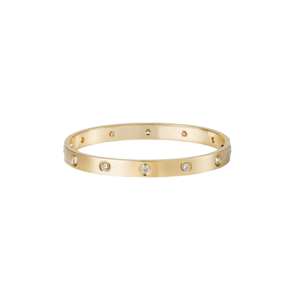 Diamond Bangle Bracelet