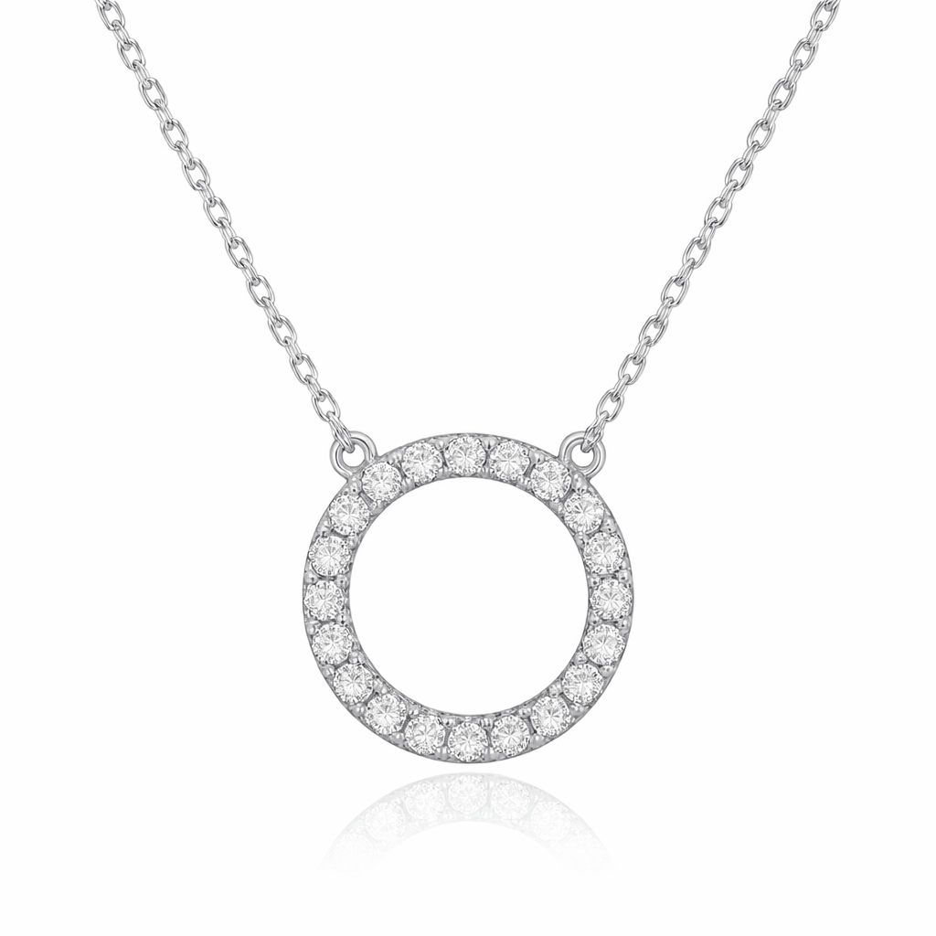 Celeste Circle Necklace - Klowe