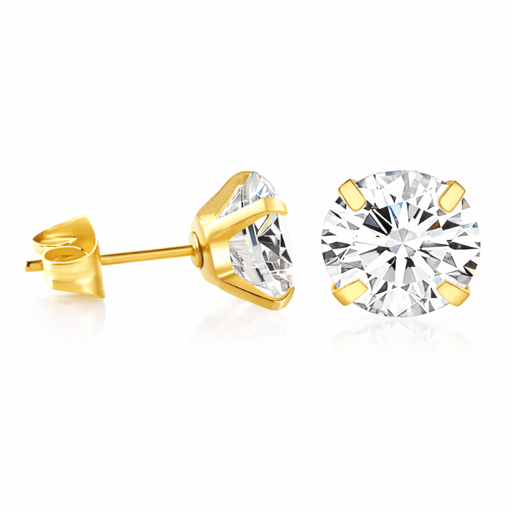 Crystal Stud Earrings - Klowe