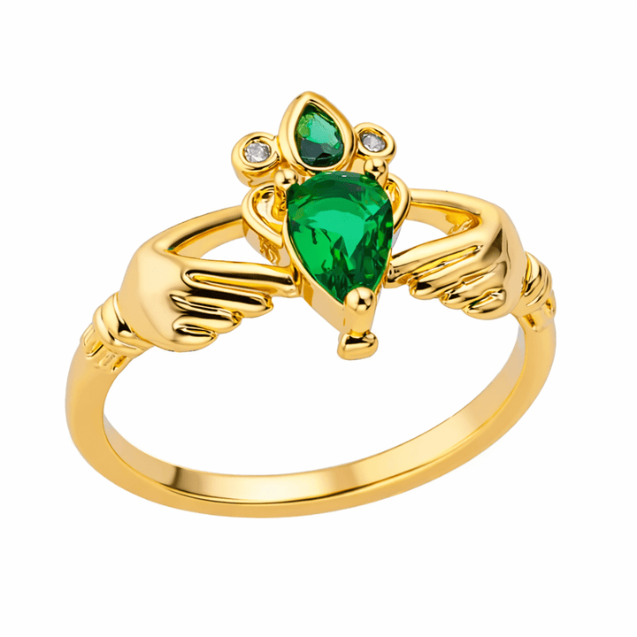 Gold Claddagh Ring - Klowe