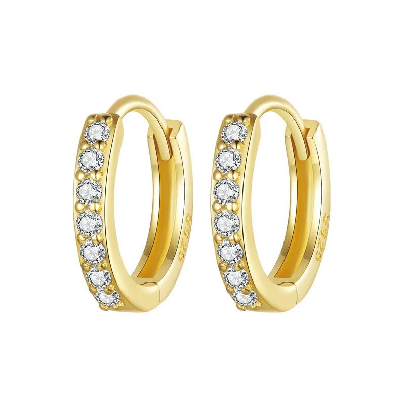 Huggie Hoop Earrings - Klowe