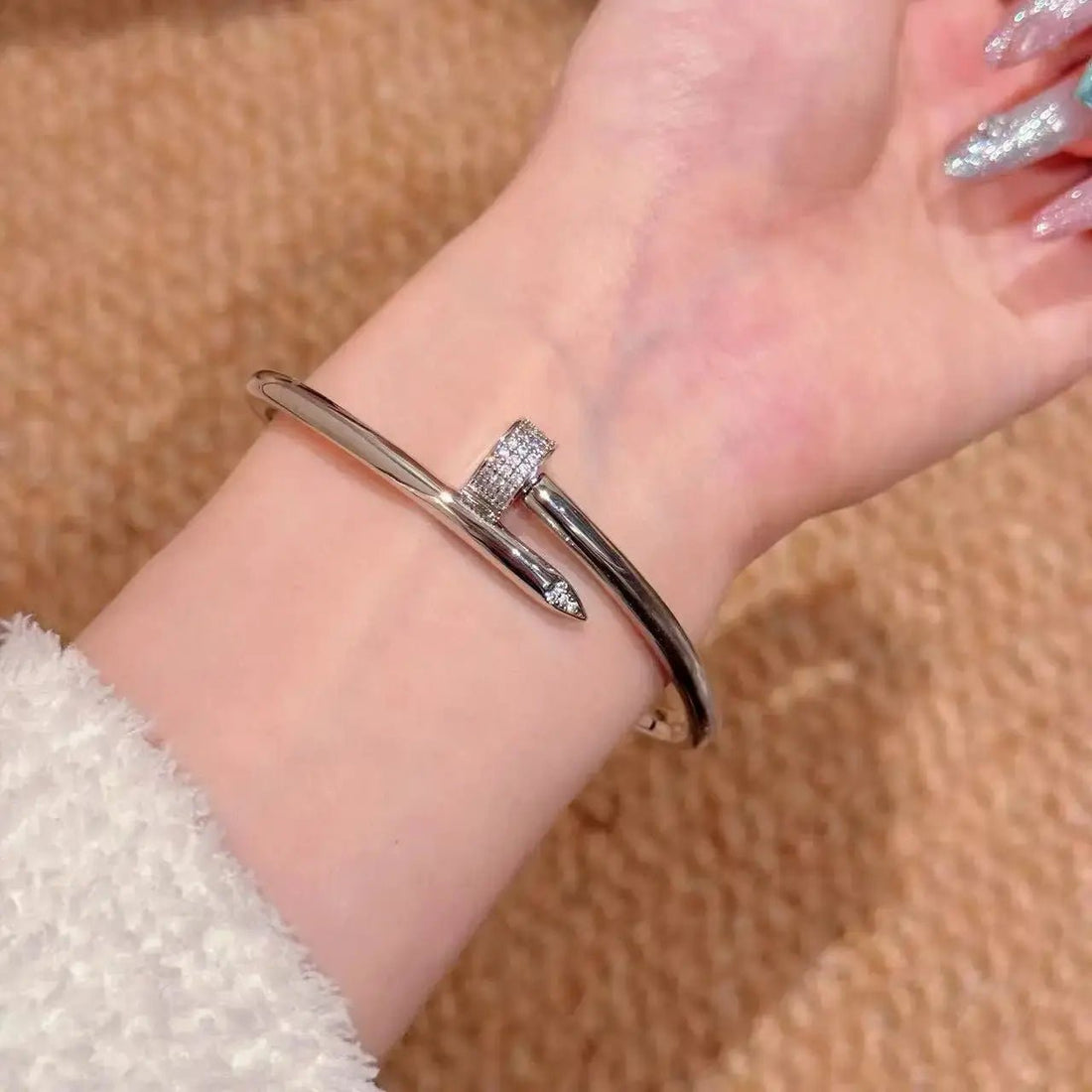 Nail Bangle Bracelet - Klowe