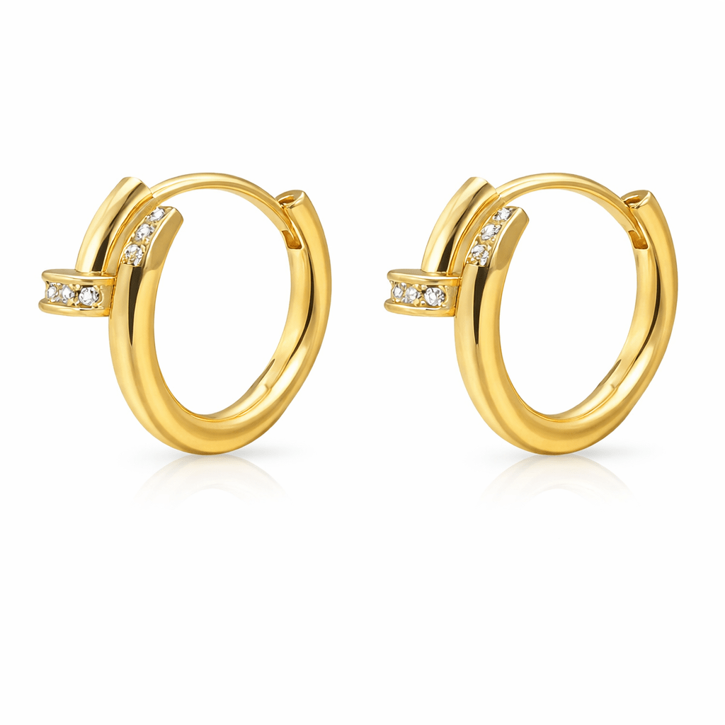 Nail Stud Earrings - Klowe