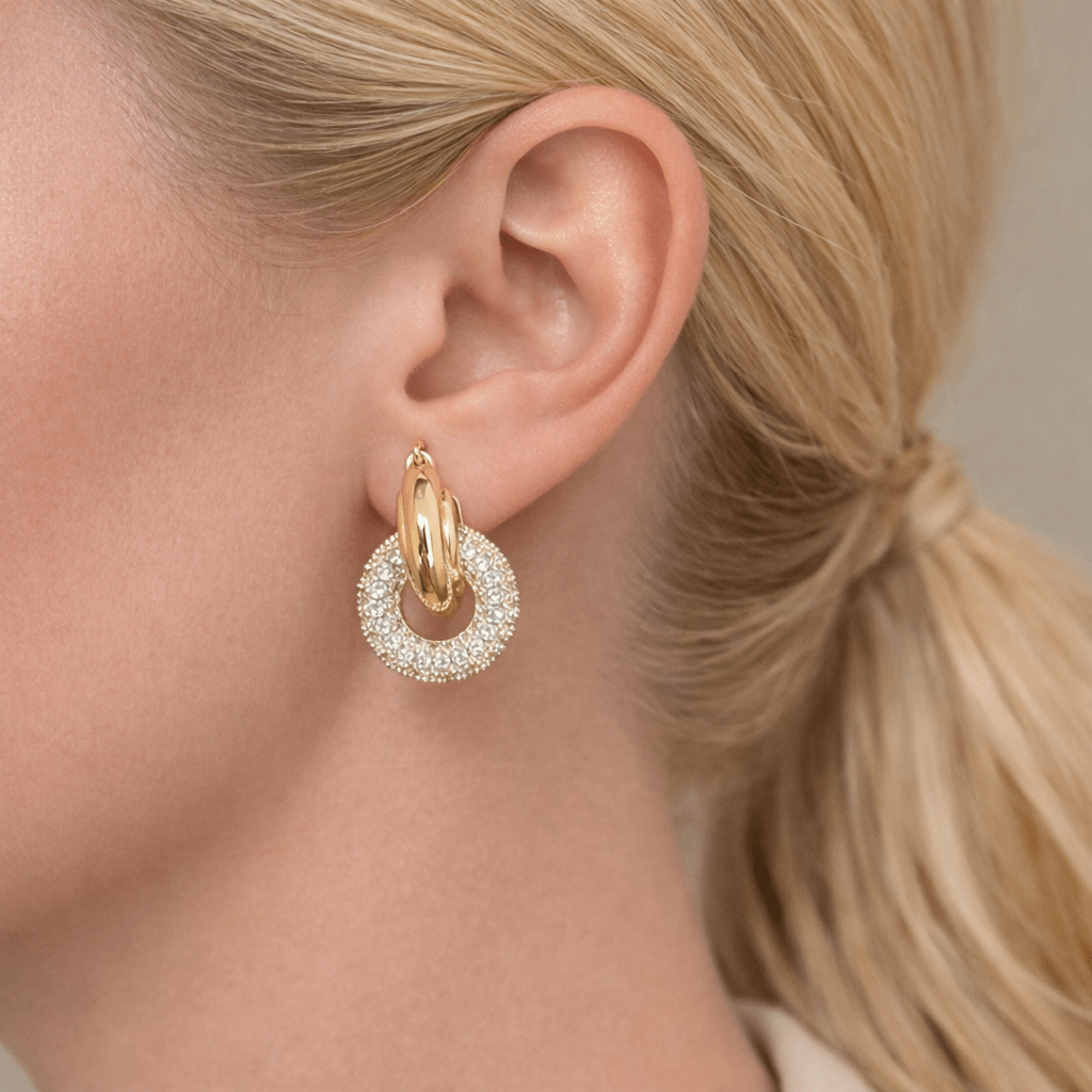 Round Stud Earrings - Klowe