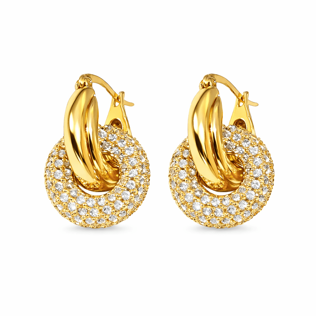 Round Stud Earrings - Klowe