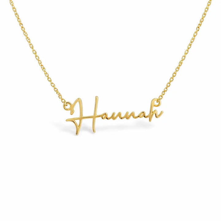 Signature Name Necklace - Klowe