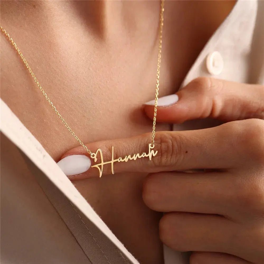 Signature Name Necklace - Klowe