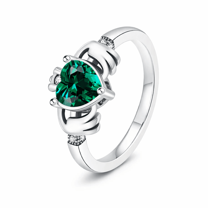 Silver Claddagh Ring - Klowe