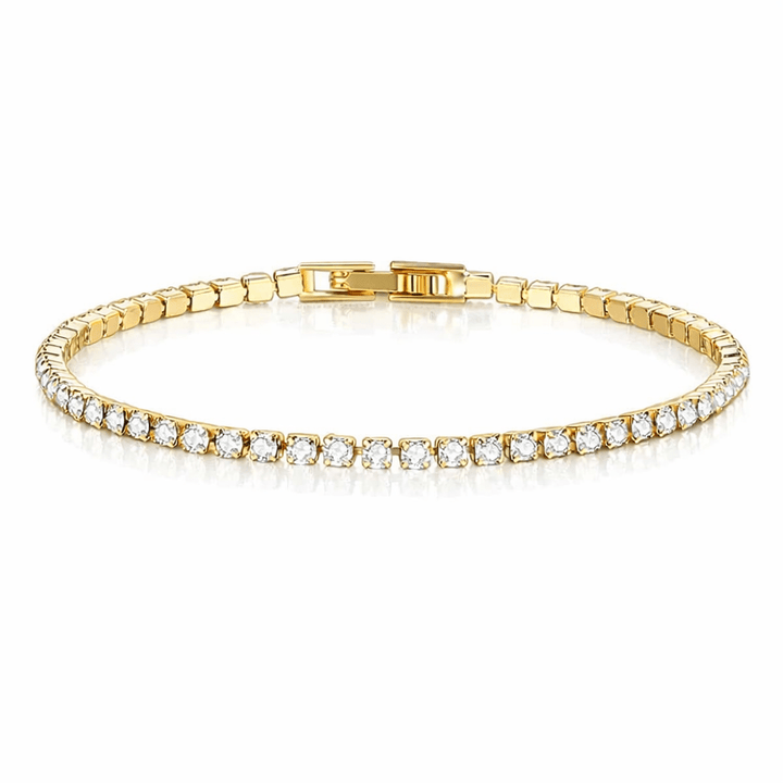 Thin Tennis Bracelet - Klowe